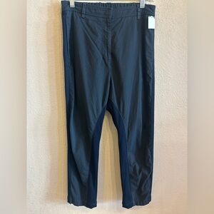 TWP Crop Drop Crotch Navy Blue Pants Size Small